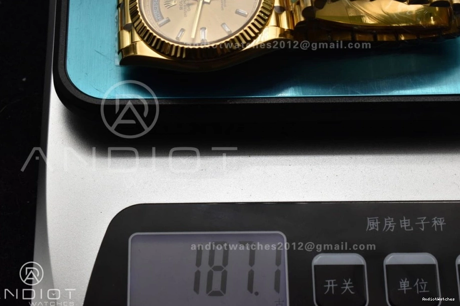654 ARF President Day Bracelet VR3255 On 1:1 Dial 228238 (Gain Weight) Edition 40 Date Best Crystal Sustainable YG Gold 1106
